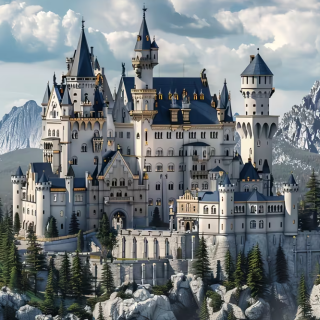 Diamond Painting Schloss Neuschwanstein